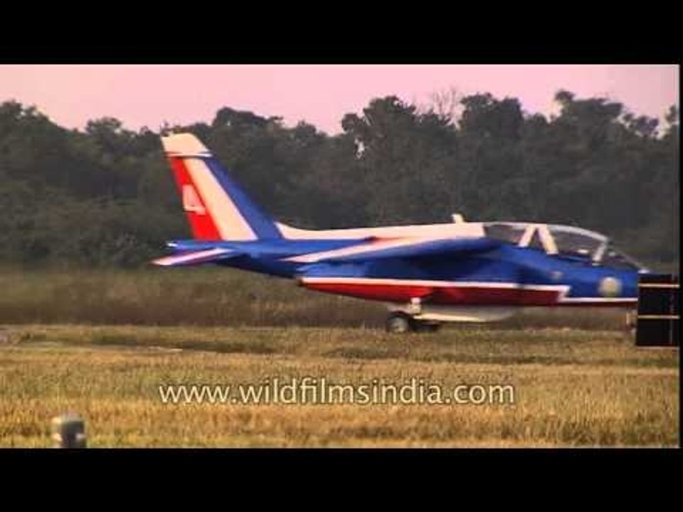 French fighter aircraft at Hindon air force station