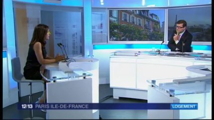 Interview au JT de France 3 IDF du 06 septembre 2013