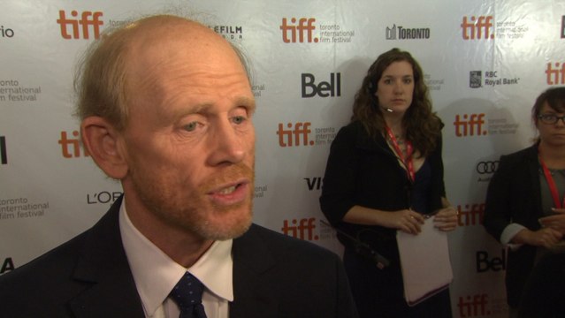Ron Howard On The Red Carpet Talking About Rush
