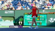 Maria Kirilenko - Maria Sharapova (Indian Wells 2012 - sferturi) Part 3