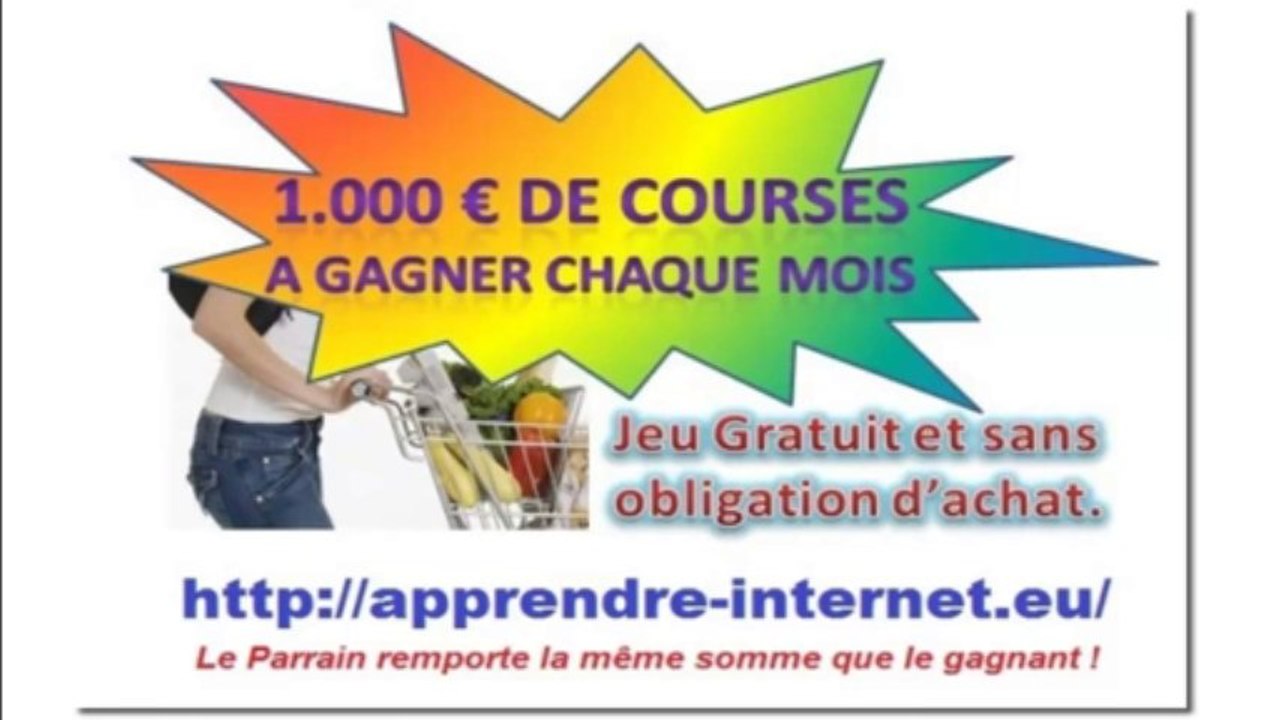1.000 euros à Gagner chaque mois ! Jeu-Concours Gratuit !