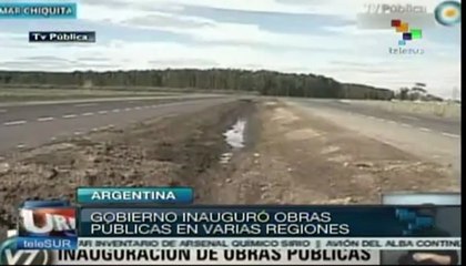 Inaugura Fernández interconexión de Río Gallegos al SADI