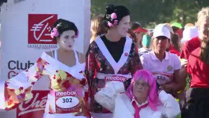 Runners set off in women-only Parisian race