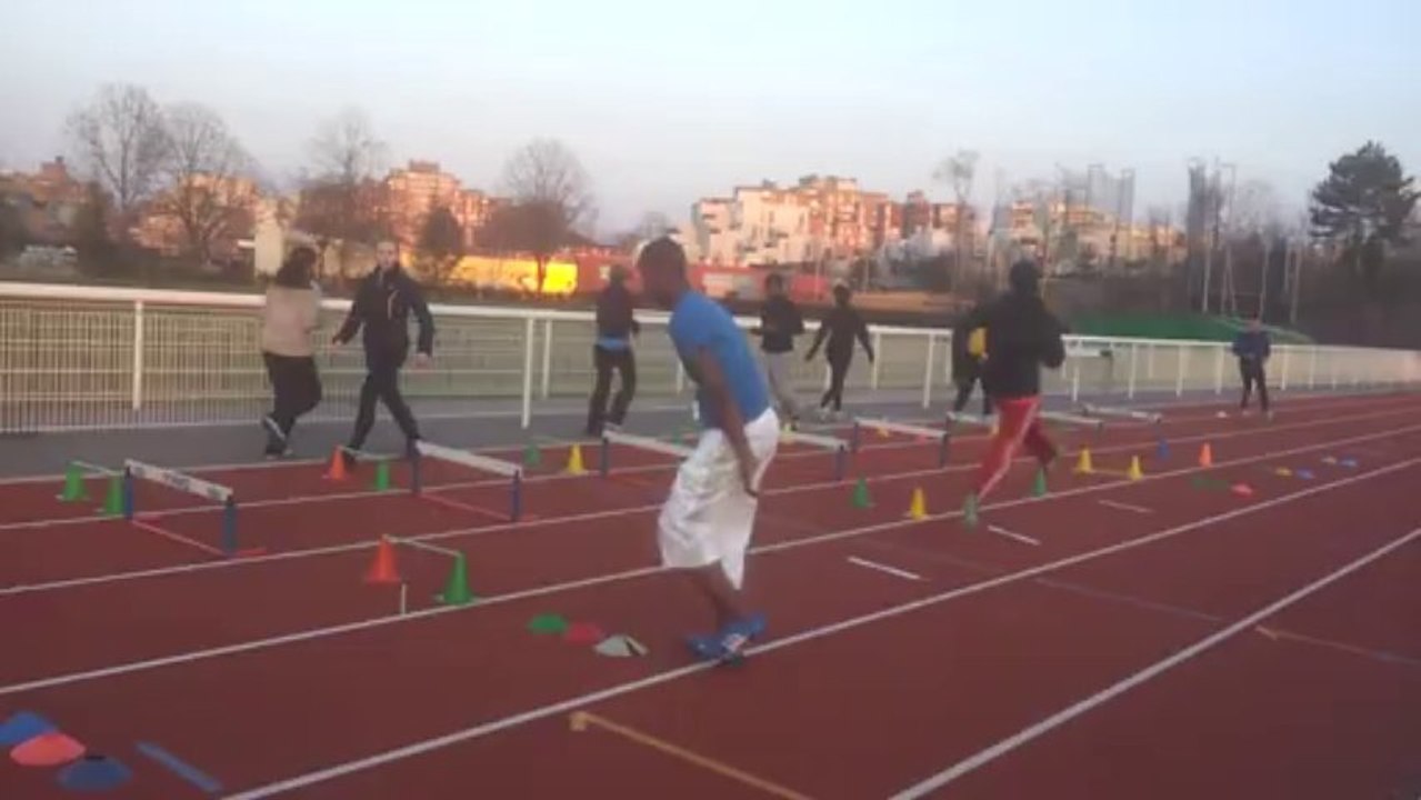 GROUPE SPRINT EVRY SEANCE TECHNIQUE COURSE PLOTS LATTES