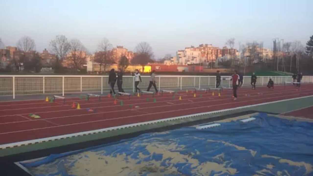 GROUPE SPRINT EVRY SEANCE TECHNIQUE COURSE