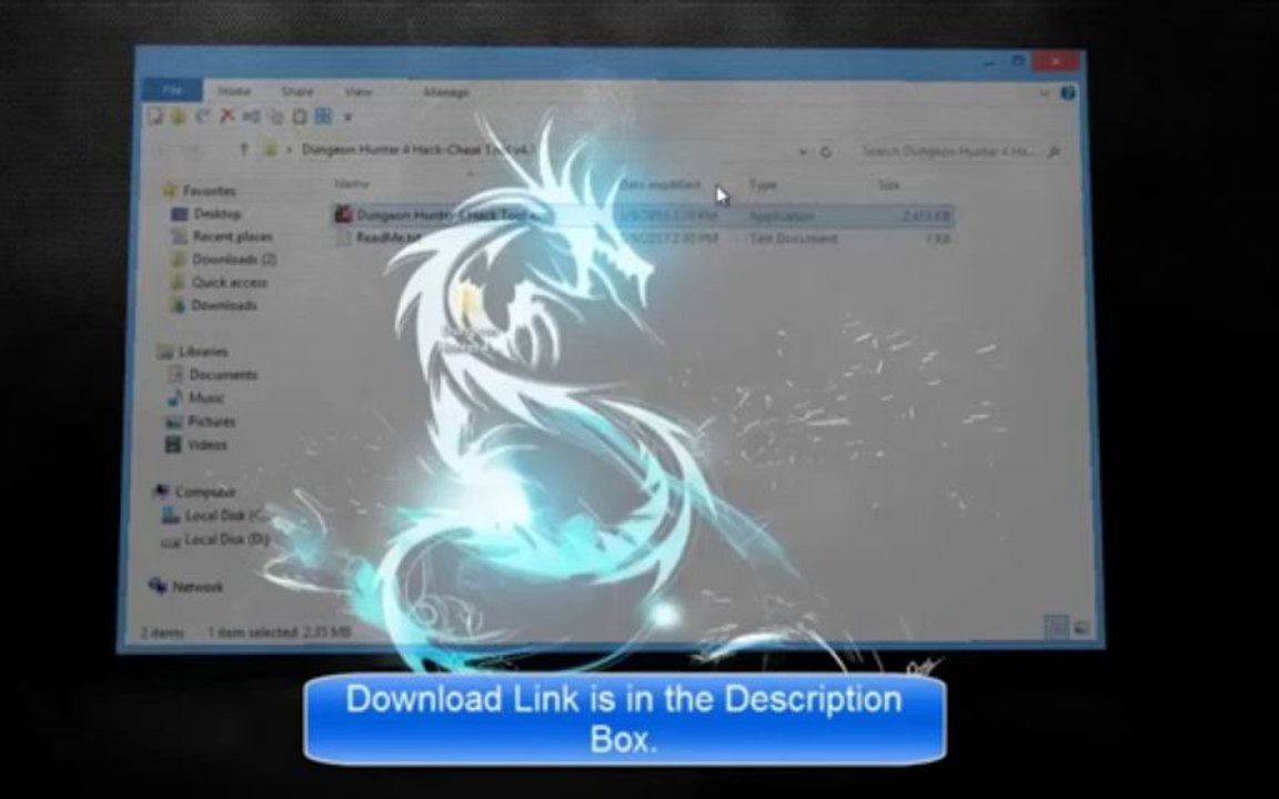 Dungeon Hunter 4 Hack_Cheats v4.1 - Gems, Golds etc - (iOS a