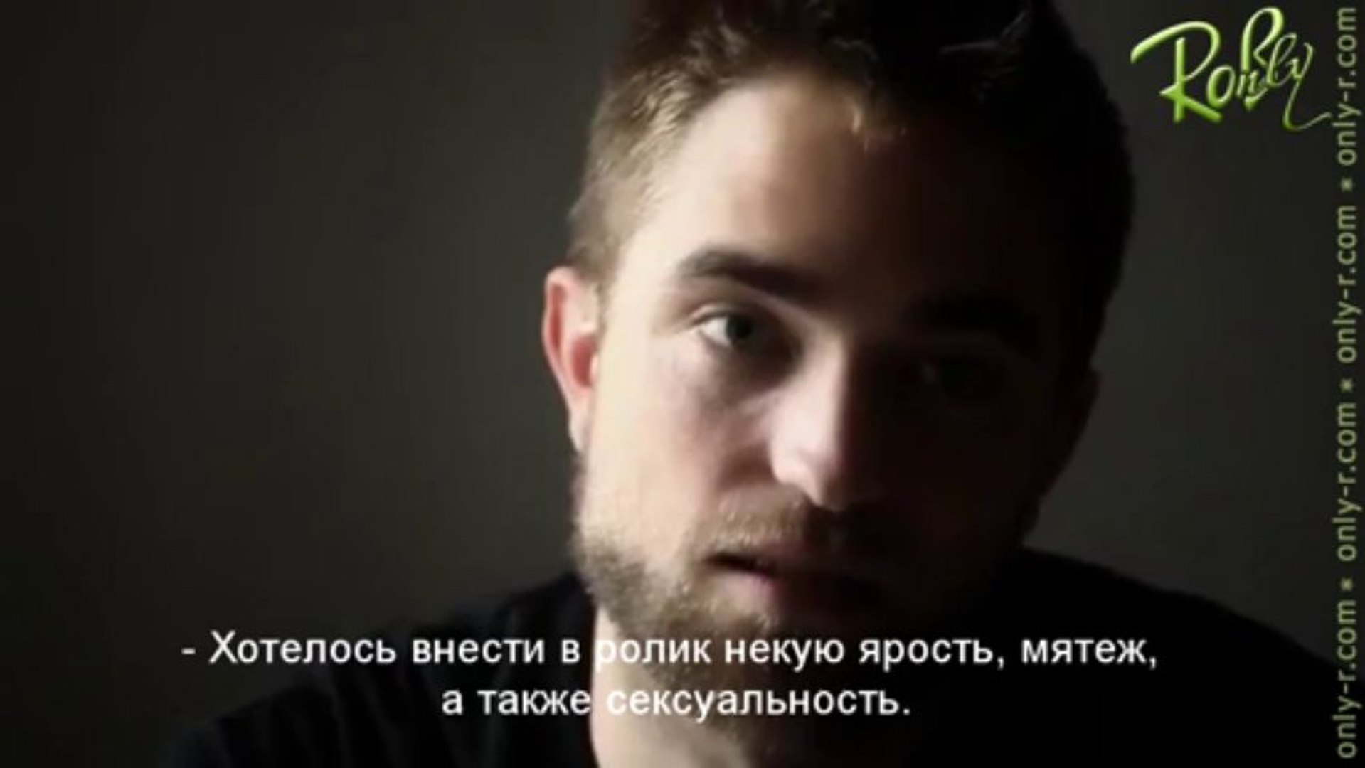 ⁣Расширенное интервью Роберта для Dior / русские субтитры