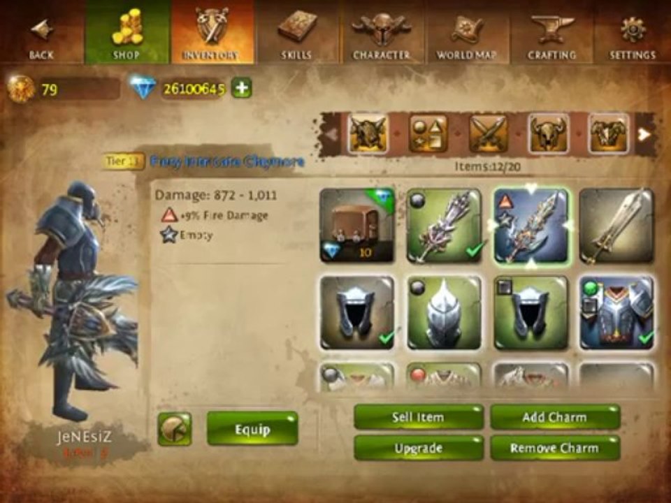Dungeon Hunter 4 iPad iPhone iPod Hack