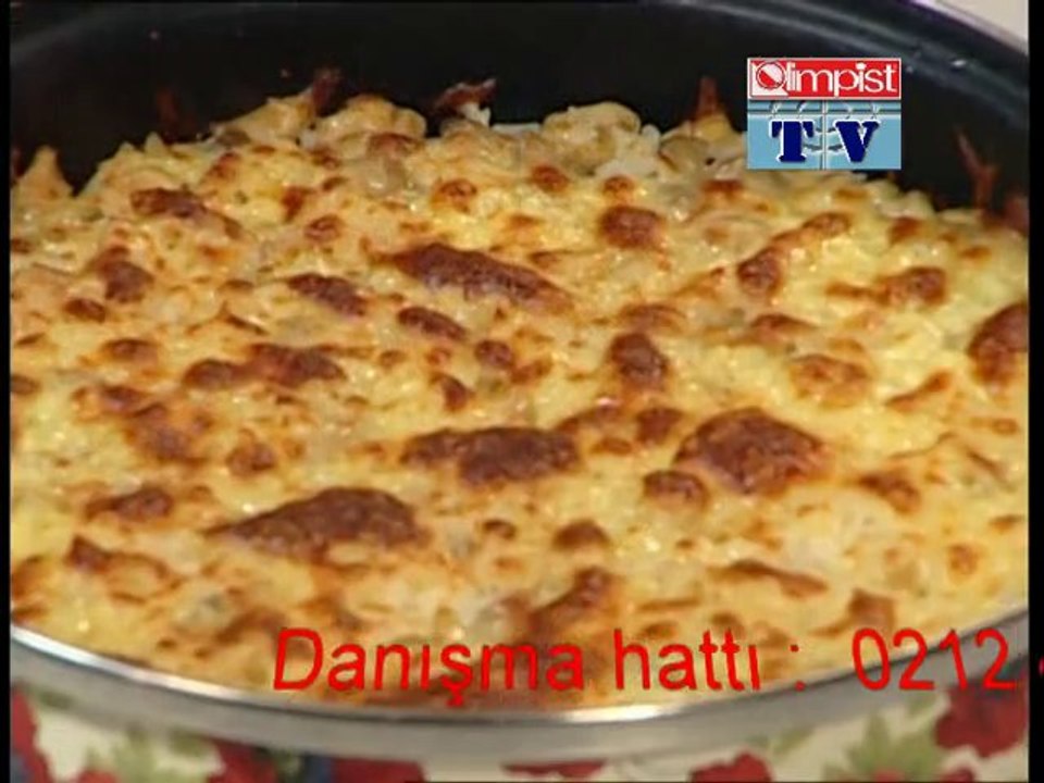 KAŞARLI MANTARLI PİLAV