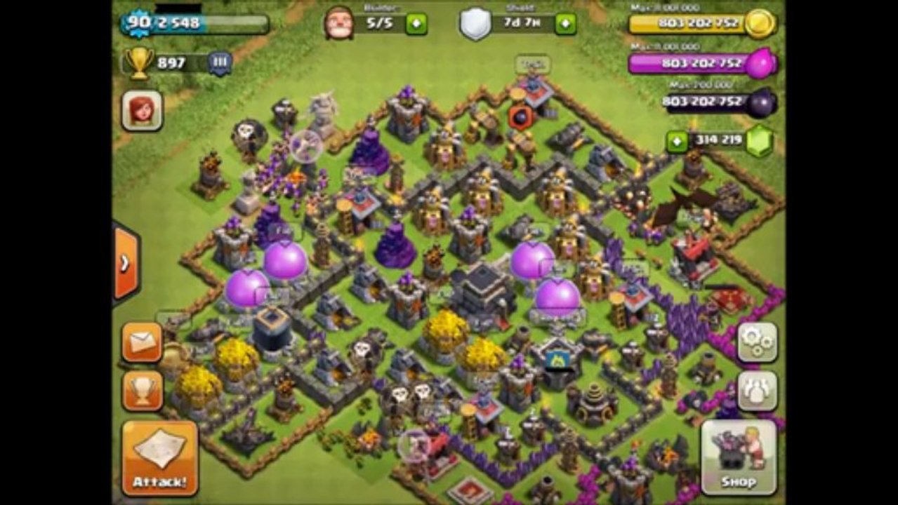 [Beta Hack] Clash Of Clans 3.124 (Updated Patched) 2013