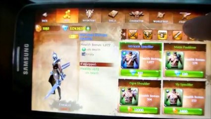 Hack Game Dungeon Hunter 4 v1.0.1 on Android