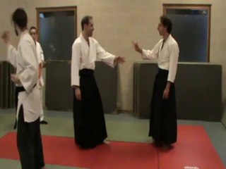 Morote katate dori (henka inv ersé) entrée