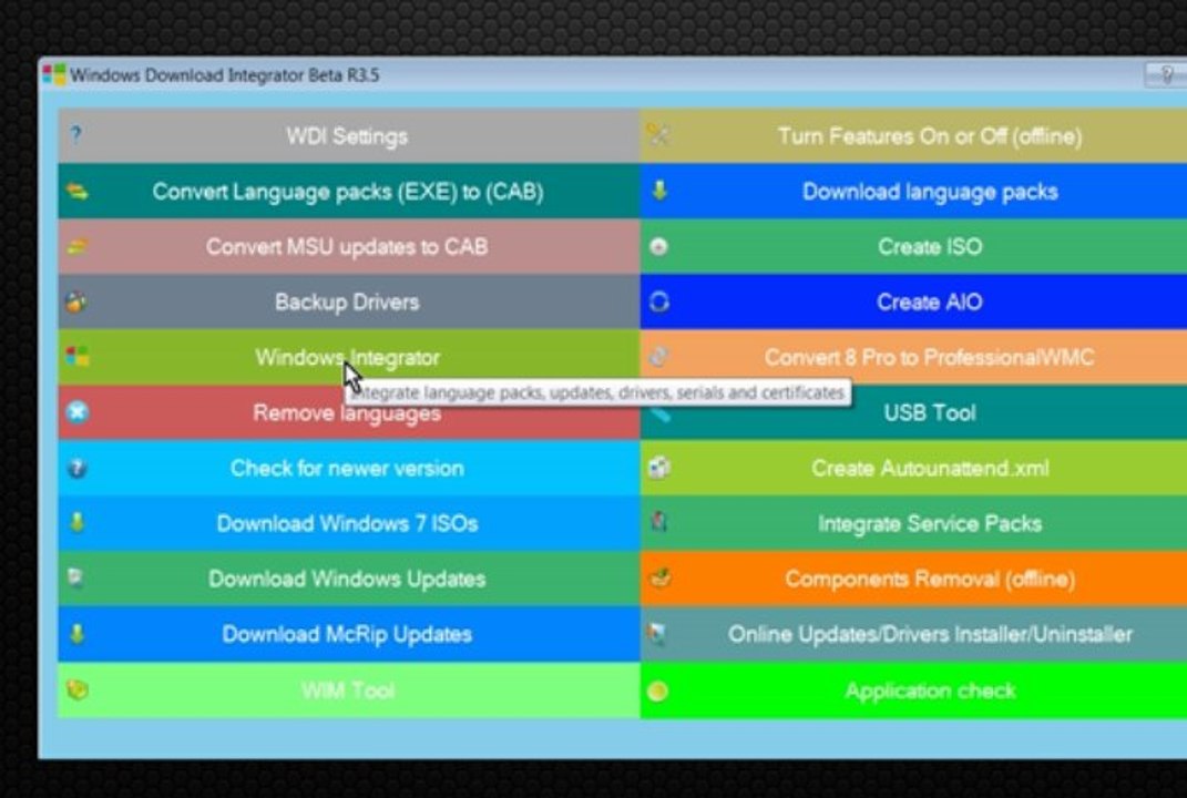 Windows download integrator что это