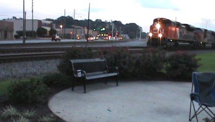 CN power leads 66W leads a tank train SB through Austell Ga.