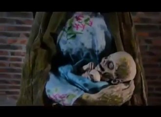 Rocking Moldy Mommy Scary Animated Halloween Graveyard Props For 2013