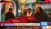 aseefa and bakhtawar bhutto zardari visit grave of benazir bhutto