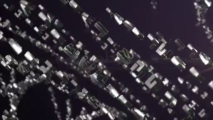 Metallic Characters Particle Reveal - After Effects Template