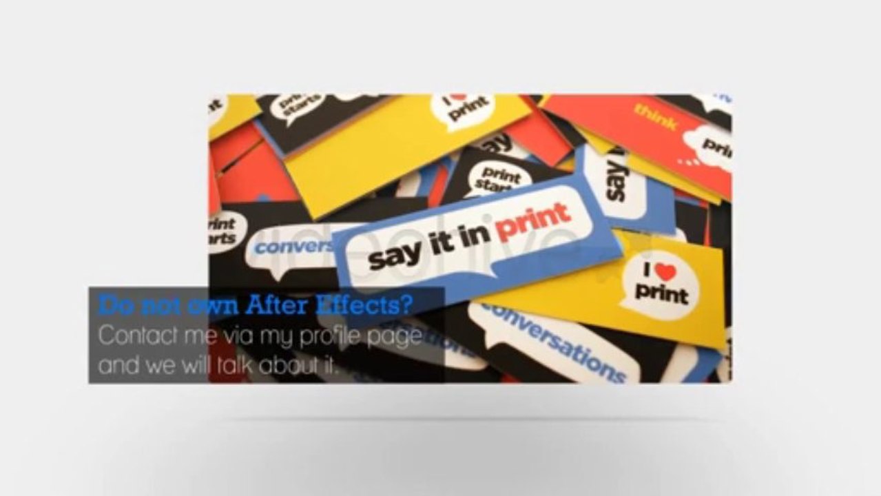 Kinetic Presentation - After Effects Template