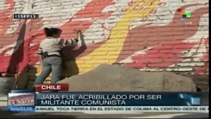 Chile : recuerdan a Víctor Jara en un aniversario más de su asesinato