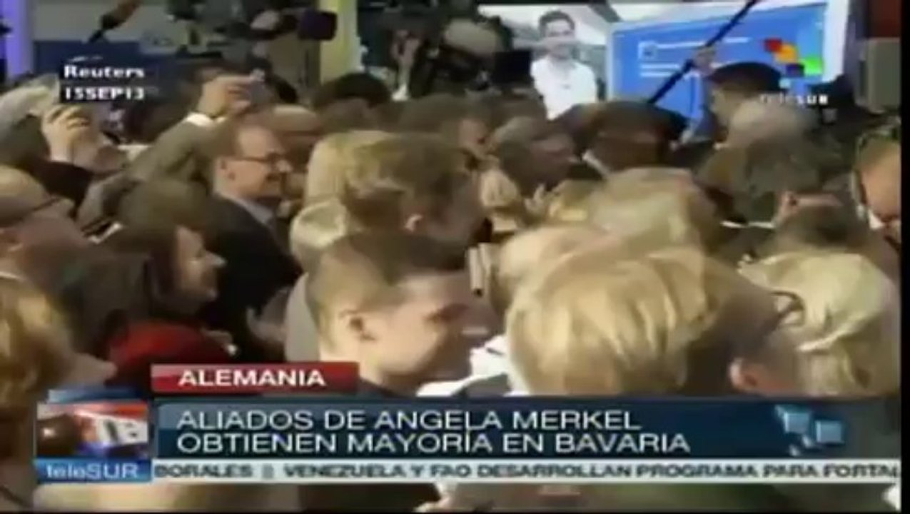 Angela Merkel se perfila como posible ganadora en elecciones alemanas