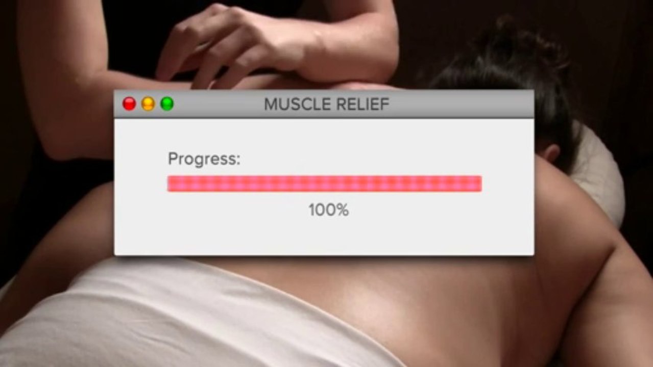 Muscle Relief - Royalty Free Massage Therapy Video #290
