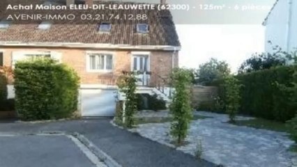 A vendre - maison - ELEU-DIT-LEAUWETTE (62300) - 6 pièces - 125m²