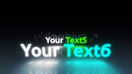 3D Logo Open (Horizontal) - After Effects Template