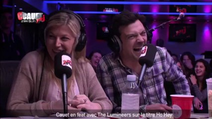 Cauet en feat avec The Lumineers sur le titre Ho Hey - C'Cauet sur NRJ