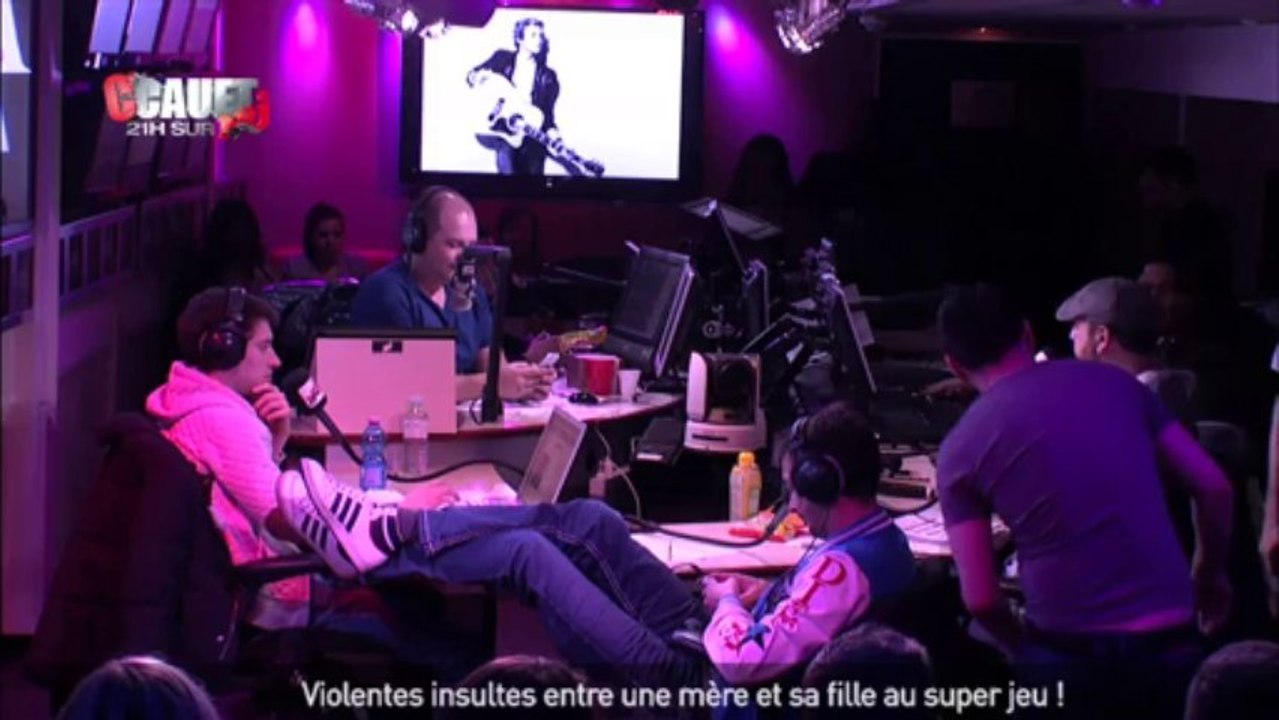 Violentes insultes entre une mère et sa fille au super jeu ! - C'Cauet sur NRJ