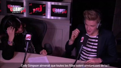 Cody Simpson aimerait que toutes les filles soient amoureuses de lui ! - C'Cauet sur NRJ