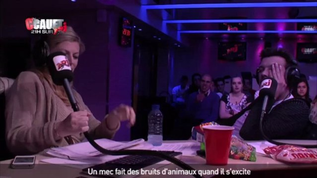 Un mec fait des bruits d'animaux quand il s'excite - C'Cauet sur NRJ