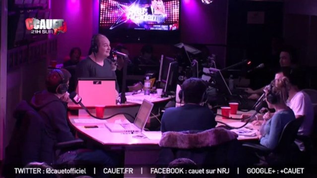 Marion en mode comédienne de ouf dans la chronique de Justin - C'Cauet sur NRJ