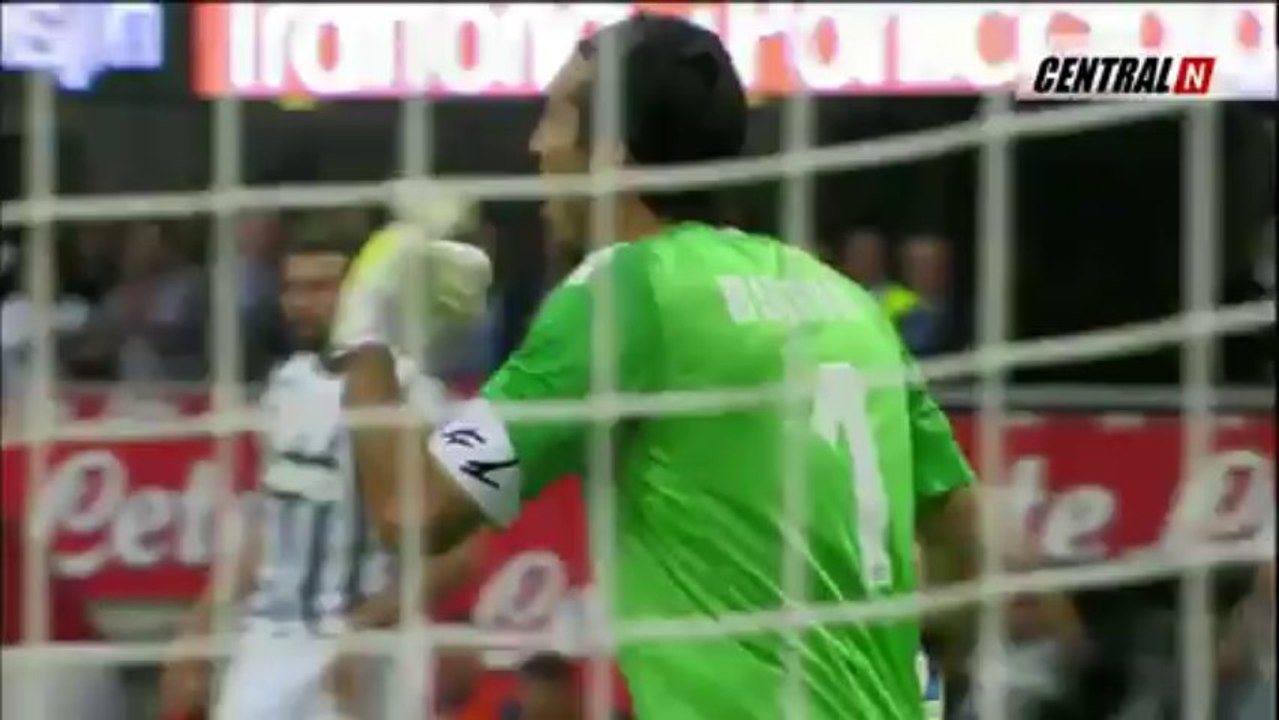 Con gran actuación de Arturo Vidal la "Juve" empato con el Milan