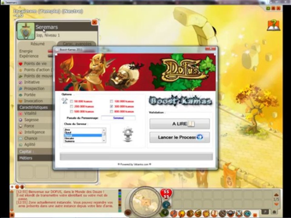 Générateur de kamas - Dofus 2.11 Cheat Gratuit _