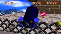 Super Mario 64 - Forteresse de Whomp - Etoile 6 : Canon vers un mur...