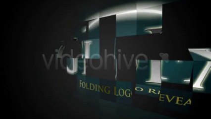 Folding Logo Reveal - After Effects Template