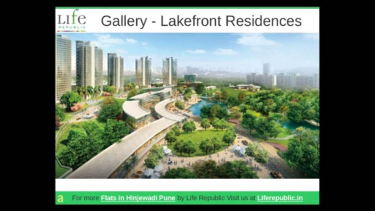 Flats in Hinjewadi Pune at Lakefront Residences By Life Republic