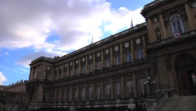 Travaux de restauration de la façade du Quai d'Orsay
