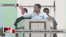Rahul Gandhi in Rajasthan stresses on the need to empower the tribals