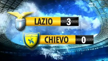 Lazio - Chievo 3-0 (8' Candreva, 39' Cavanda, 42' Lulic (L))