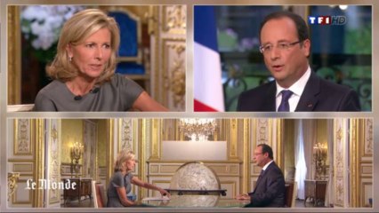 Interview de François Hollande : "Le Monde" fait le bilan