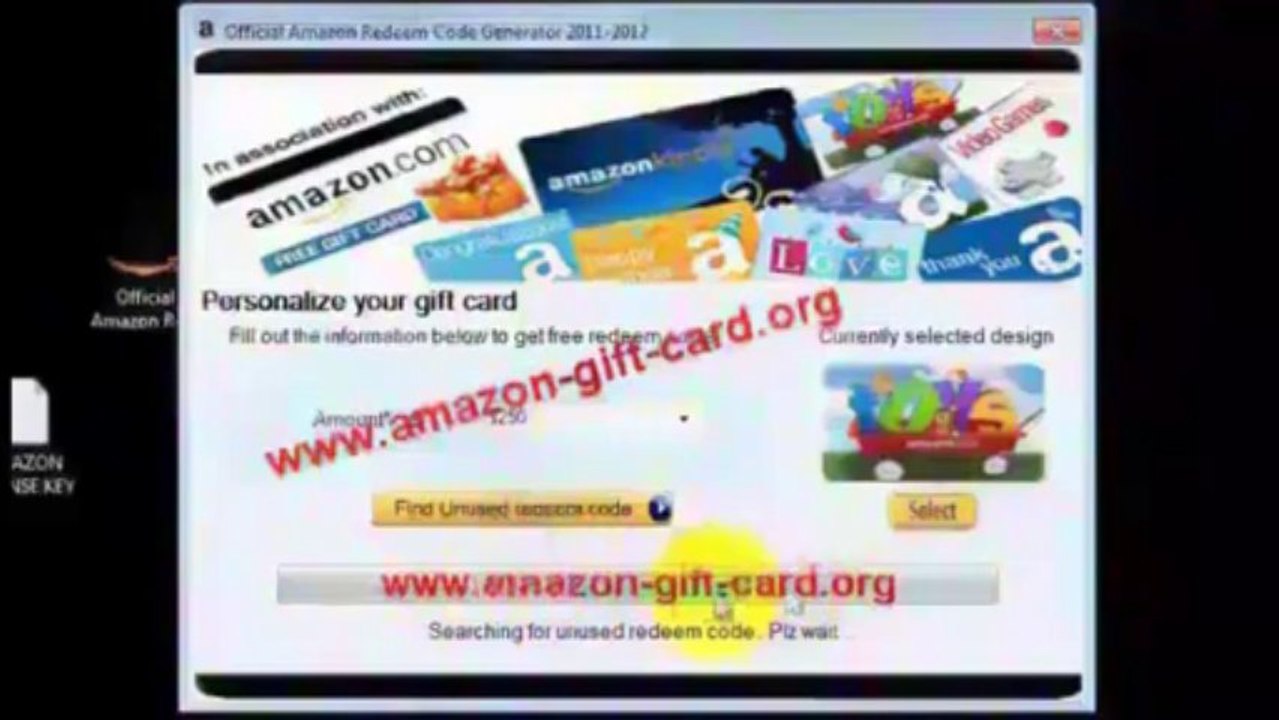 Amazon Gift Card Generator 2013 _Mediafire Link