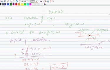 FSc Math Book2, Ex 4.4, LEC 29 Q 2b