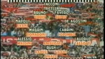 Corsa allo scudetto - Milan 1987-88 - Servizi della Domenica Sportiva - Parte 1 di 2