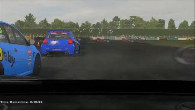 Clio Cup UK Croft, onboard