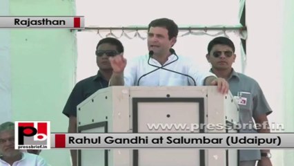 Rahul Gandhi: Opposition thinks that the poor people are a burden for them