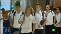 Cristiano Ronaldo Gareth Bale Isco Modric Casillas Airport Manises