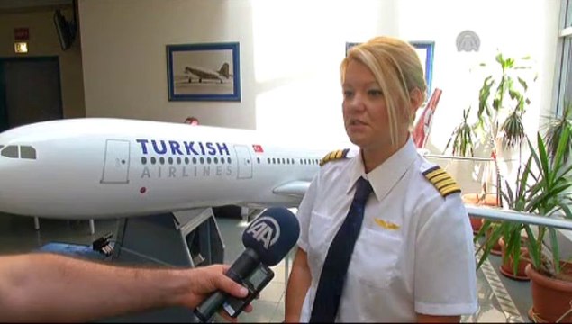 Göklerin kadını pilot yetiştiriyor