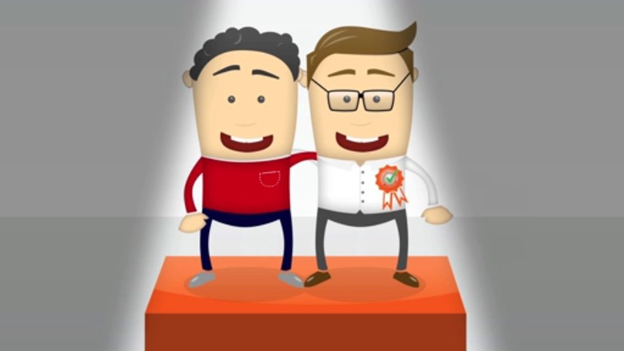 Erklärvideo ausgezeichnet.org - branchentest servicetest bewertungssiegel