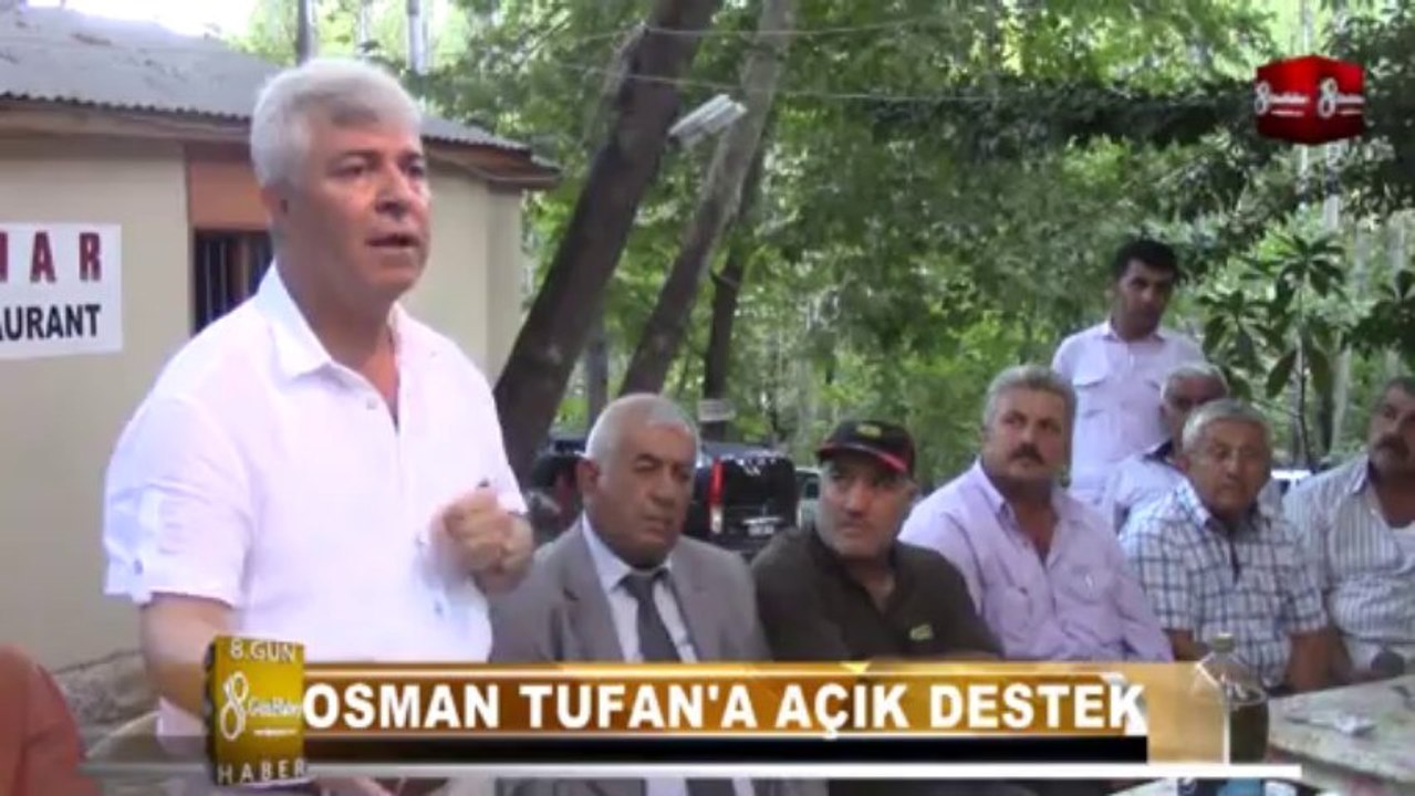 OSMAN TUFAN'A HASSALILARDAN AÇIK DESTEK 8.GÜN HABER1